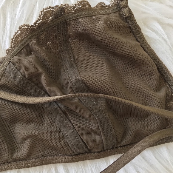 SOLD Free People Green Lace Bralette - Picture 4 of 5